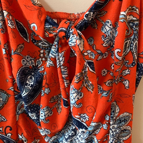 Xhileration Orange Romper - Picture 5 of 6